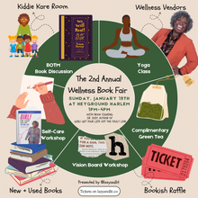 Load image into Gallery viewer, 2nd Annual: The Wellness Book Fair in NYC