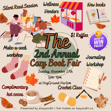 Load image into Gallery viewer, 2nd Annual: The Cozy Book Fair in NYC