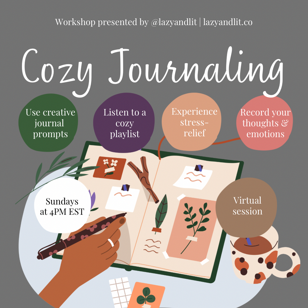 The Cozy Journaling Workshop: Two Monthly Sessions