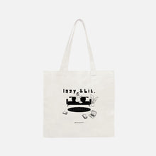 Load image into Gallery viewer, lazy &amp;Lit. Original Cotton Tote Bag
