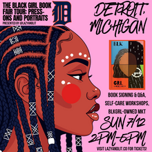 Load image into Gallery viewer, The 3rd Annual Black Girl Book Fair In Detroit: Press-Ons and Portraits
