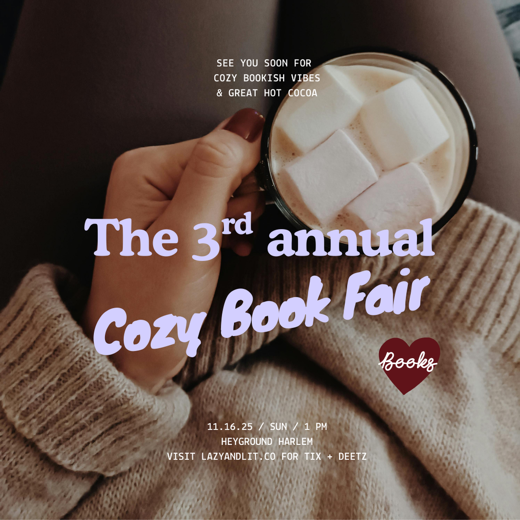 3rd annual: The Cozy Book Fair in NYC