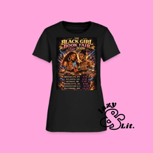 Load image into Gallery viewer, The Black Girl Book Fair Tour 2026 T-Shirt
